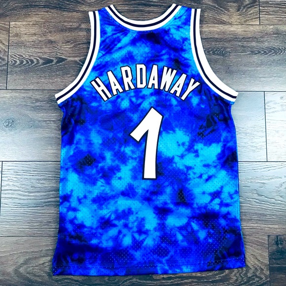 Mitchell & Ness Orlando Magic Penny Hardaway Blue 1994-95 Galaxy Swingman Jersey - Picture 2 of 10